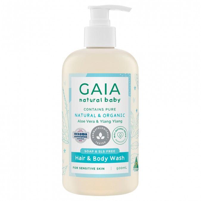 Gaia Hair & Body Wash 500Ml