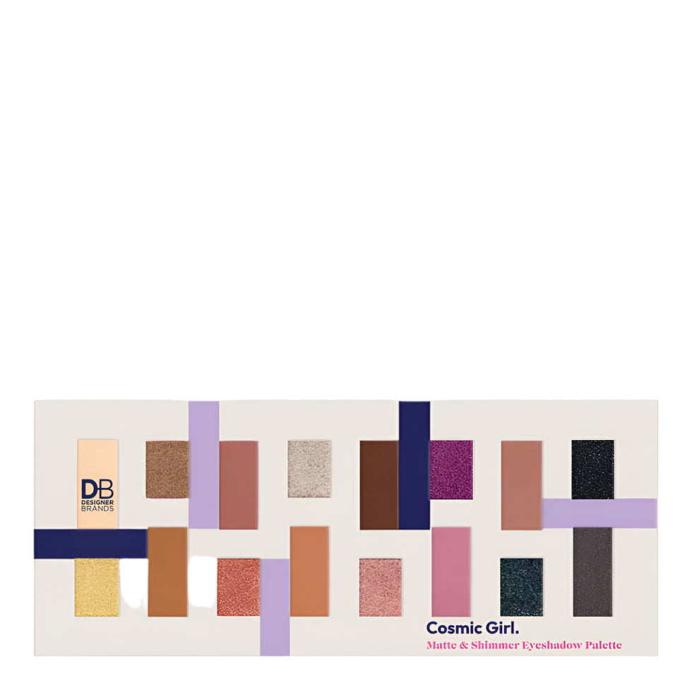 Designer Brands Matte & Shimmer Eyeshadow Palette Cosmic Girl