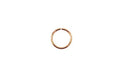 Adnohr Pvd Rose Gold Nose Ring Hoop Body Piercing Jewelry 12MM