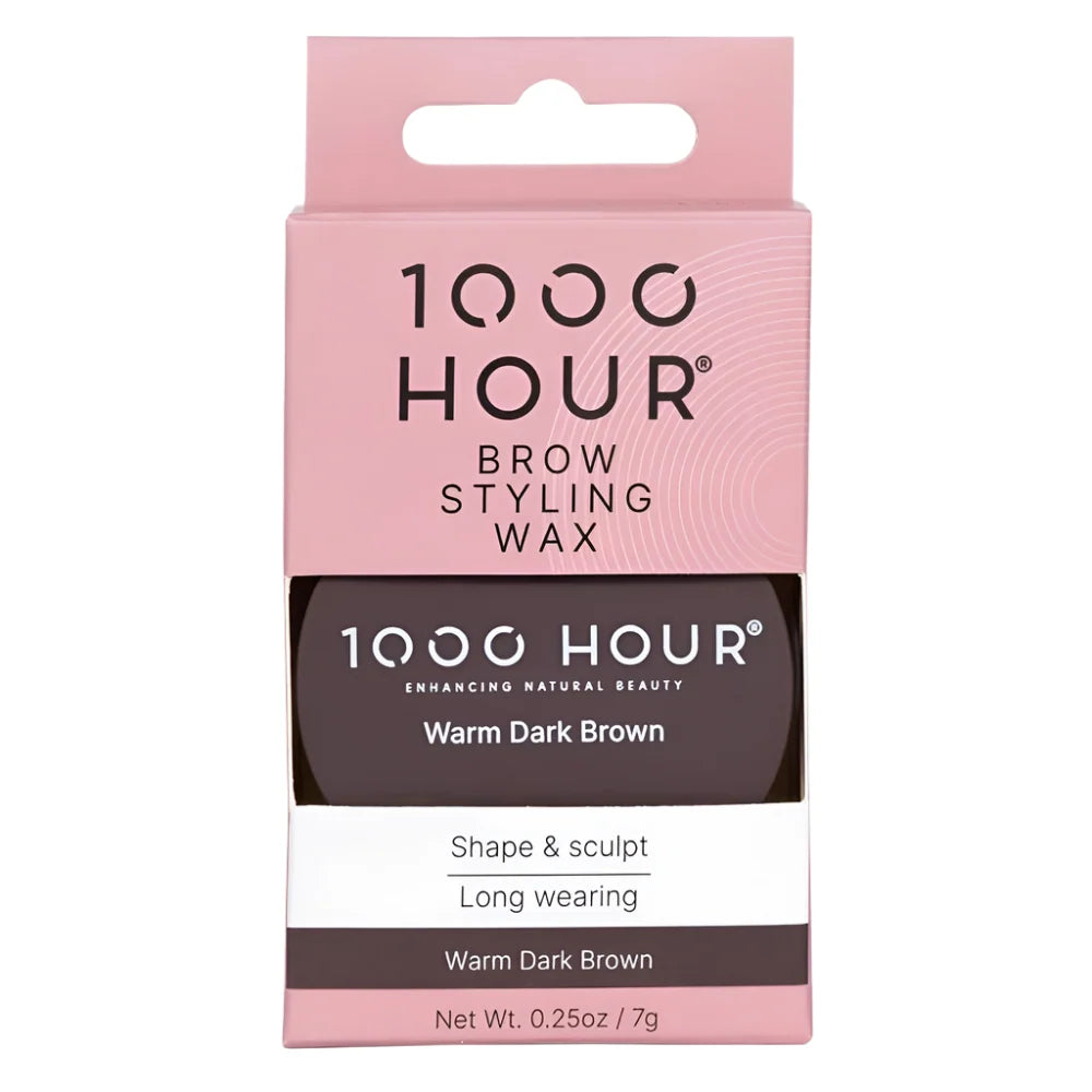 1000Hour Brow Styling Wax Warm Dark Brown