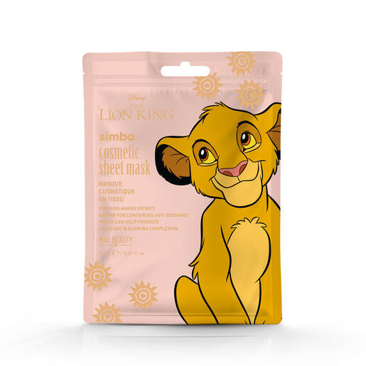 Mad Beauty Face Sheet Mask  Disney The Lion King Reborn Simba 25mL