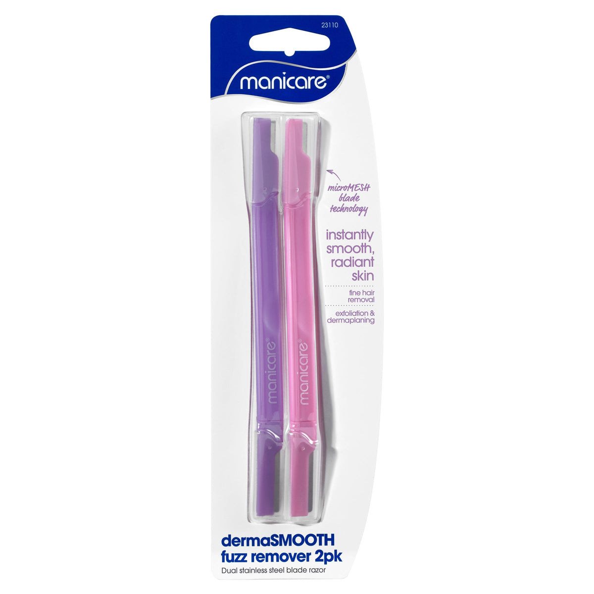 Manicare DermaSMOOTH Fuzz Remover 2 Pack