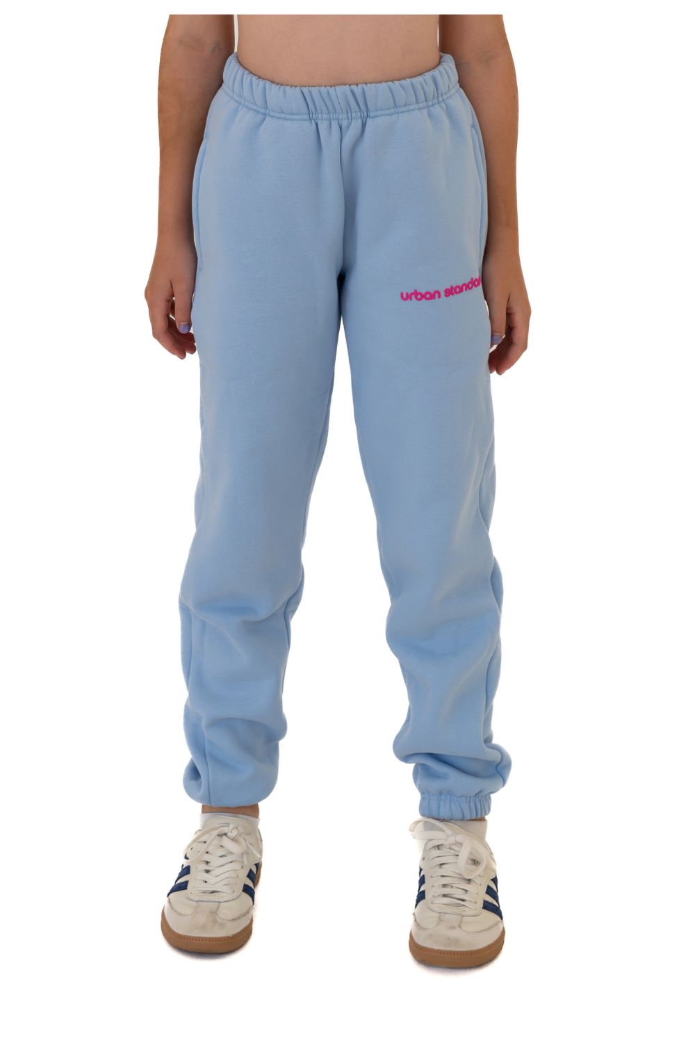 The Standard Track Pant In Sky Blue by Urban Standard