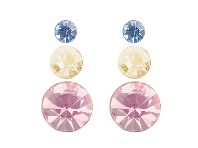 Adnohr Silver Mixed Studs