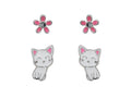 Studex Sensation Silver Cat Set 16005