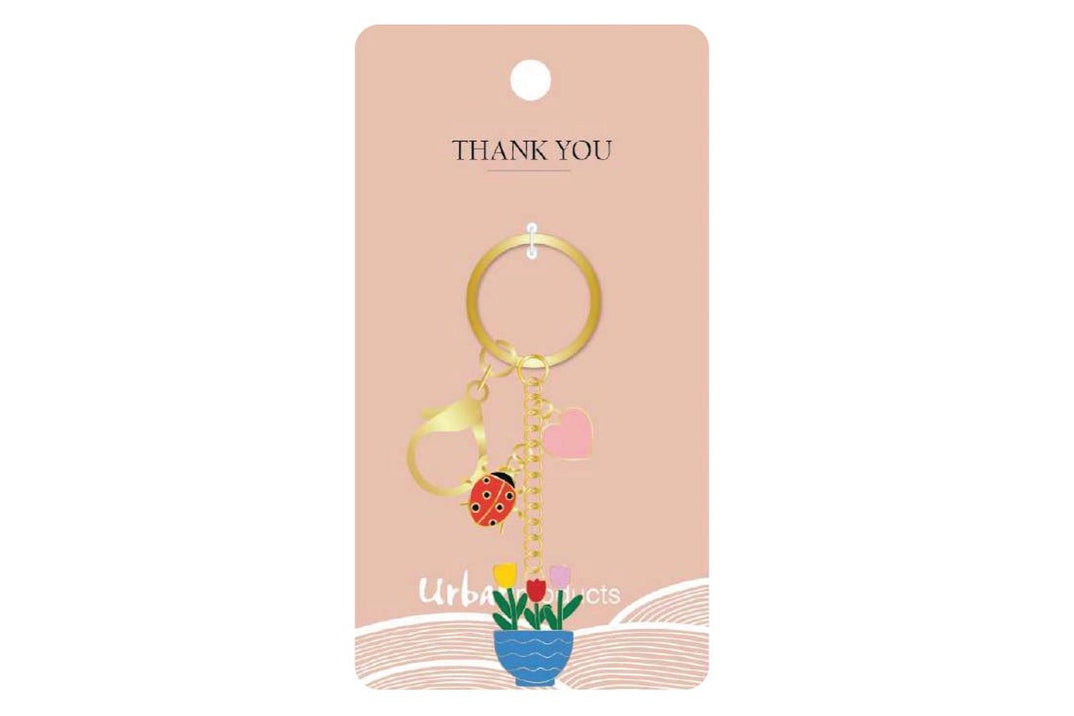 Urban Products Thank You Decorative Keyring