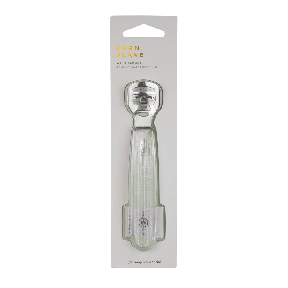 Simply Essential Corn Plane with Blades for Safe Removal of Corns and Calluses