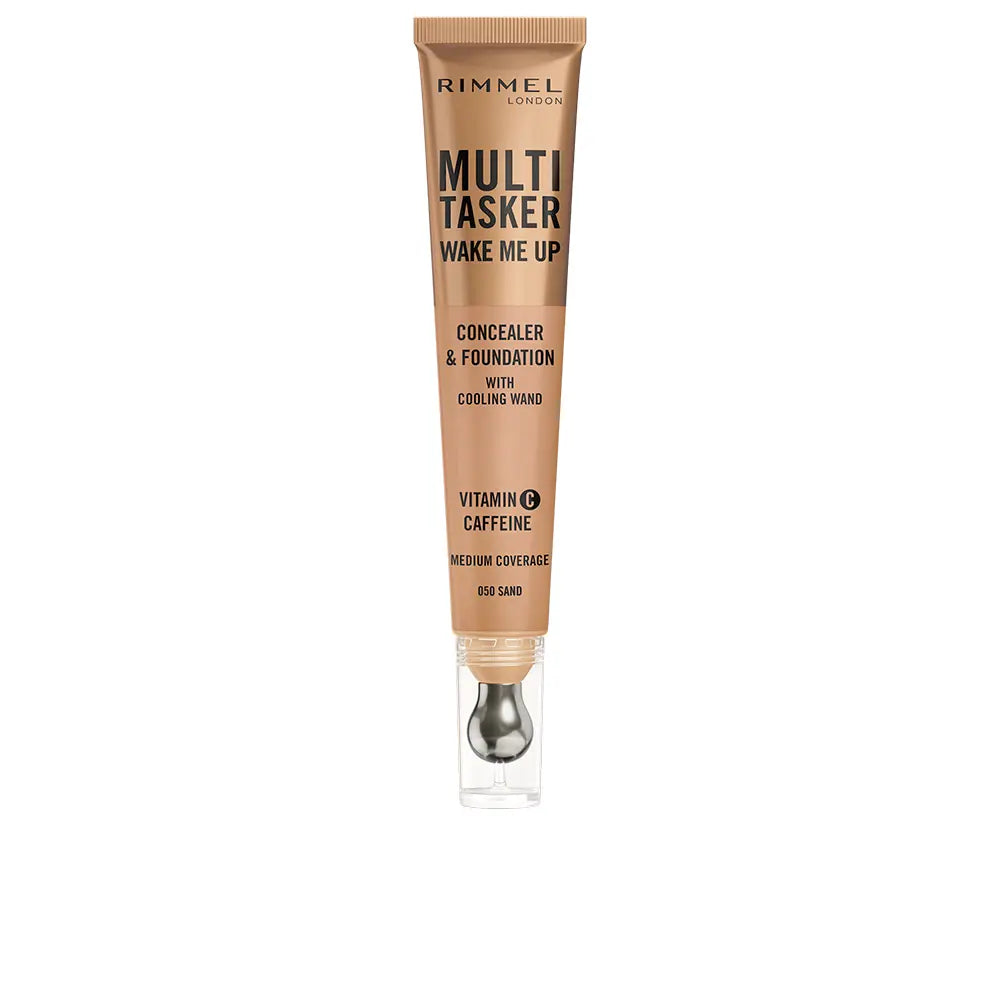 Rimmel Multi-Tasker Wake Me Up Foundation & Concealer 050 Sand