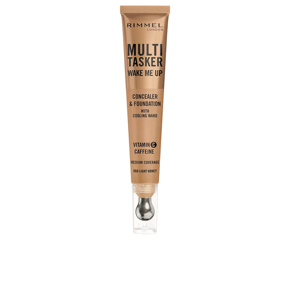 Rimmel Multi-Tasker Wake Me Up Foundation & Concealer 060 Light Honey