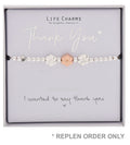 Life Charms Just Because Thank You Bracelet