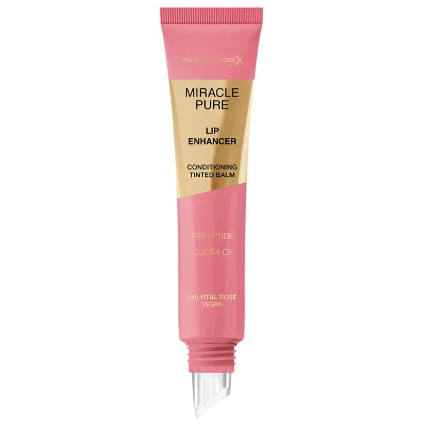 Max Factor Miracle Pure Lip Enhancer Conditioning Tinted Balm 040 Vital Rose 12ML