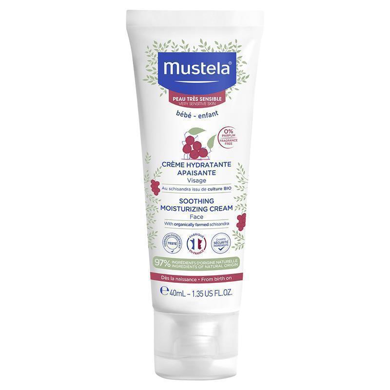 Mustela Soothing Moisturising Cream for Very Sensitive Skin 40ML