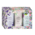 Lulu Grace Floral Collection Mini Talc Powder 3 Piece Set