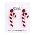 Splosh Christmas Candy Cane Earrings
