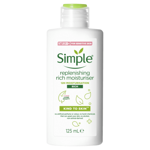 Simple Kind To Skin Rich Moisturiser Replenishing 125ml