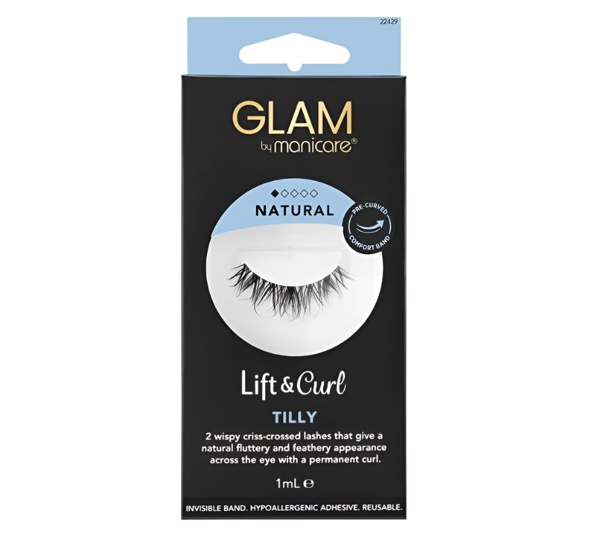 Manicare Glam Lift & Curl Tilly Lashes Natural