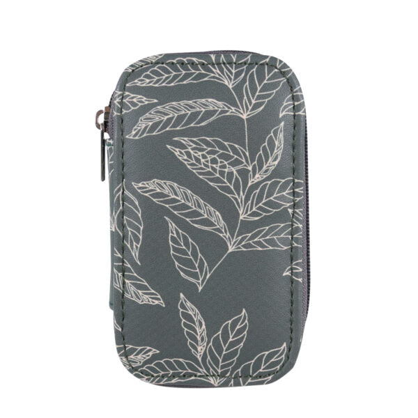 Wicked Sista Zipper Manicure Set Leaf Lines