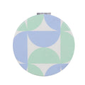 Wicked Sista Round Mirror with Demi Geo Design 40CM