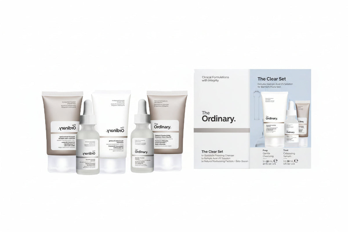 The Ordinary The Clear Set 3 Piece Set