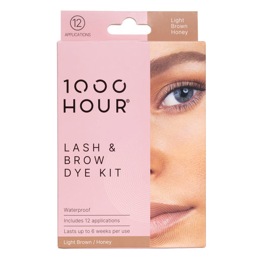 1000 Hour Lash and Brow Dye Kit in Light Brown Honey
