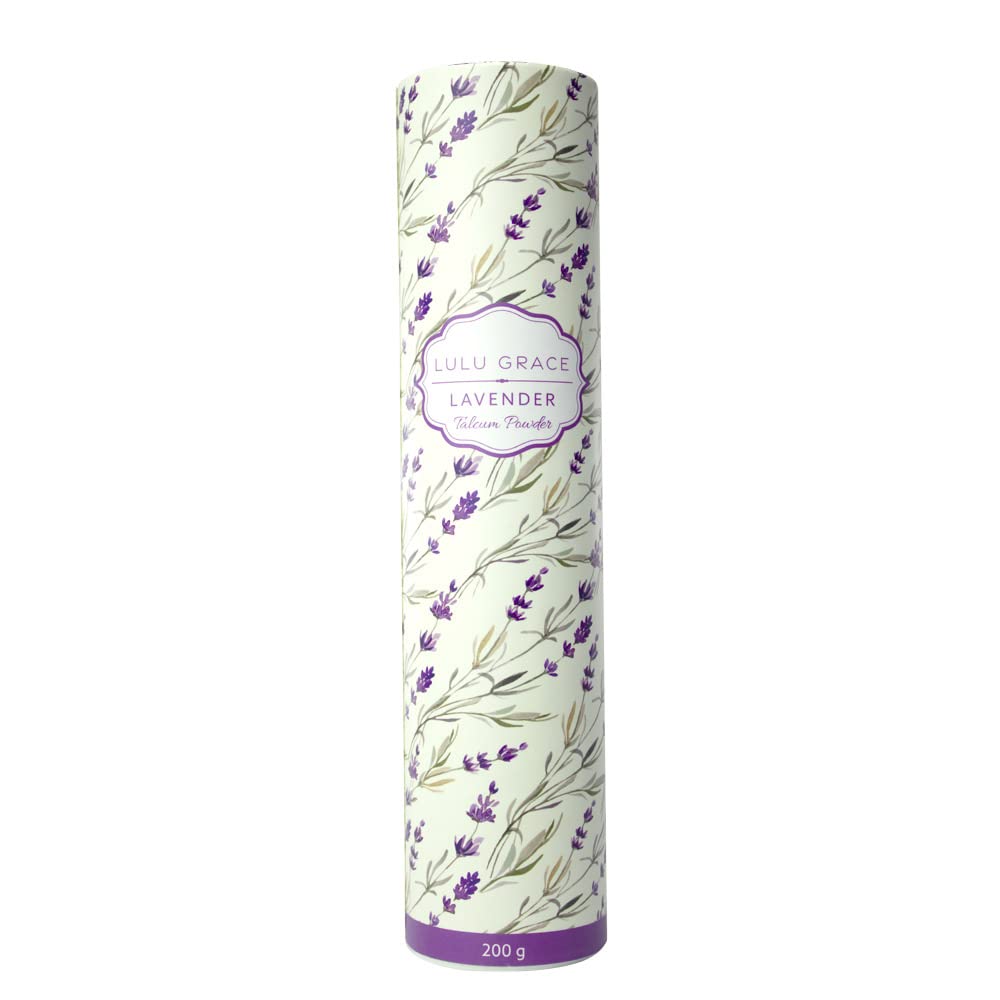 Lulu Grace Lavender Scented Body Talcum Powder 200G