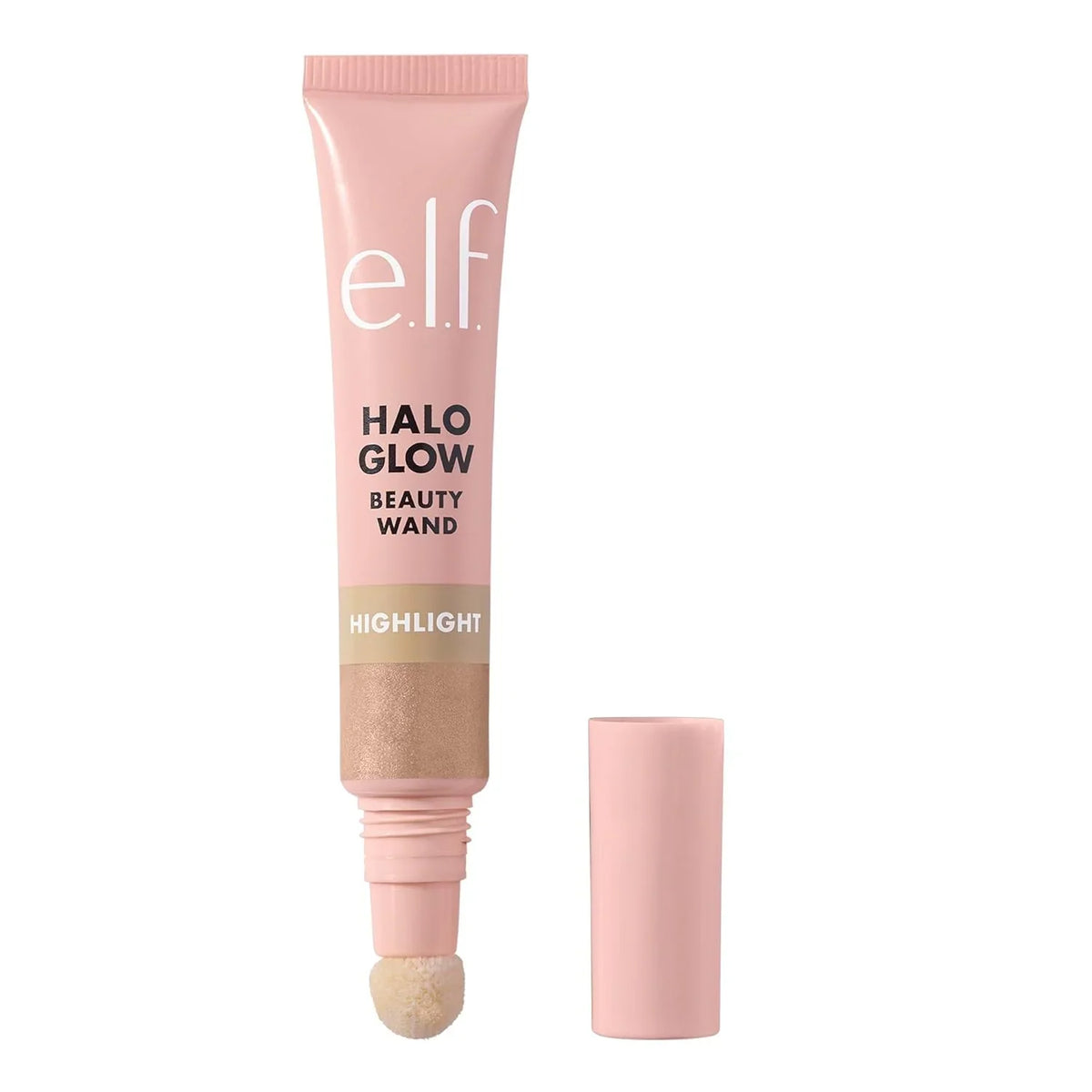 e.l.f. Halo Glow Highlight Beauty Wand Champagne Campaign Liquid Highlighter
