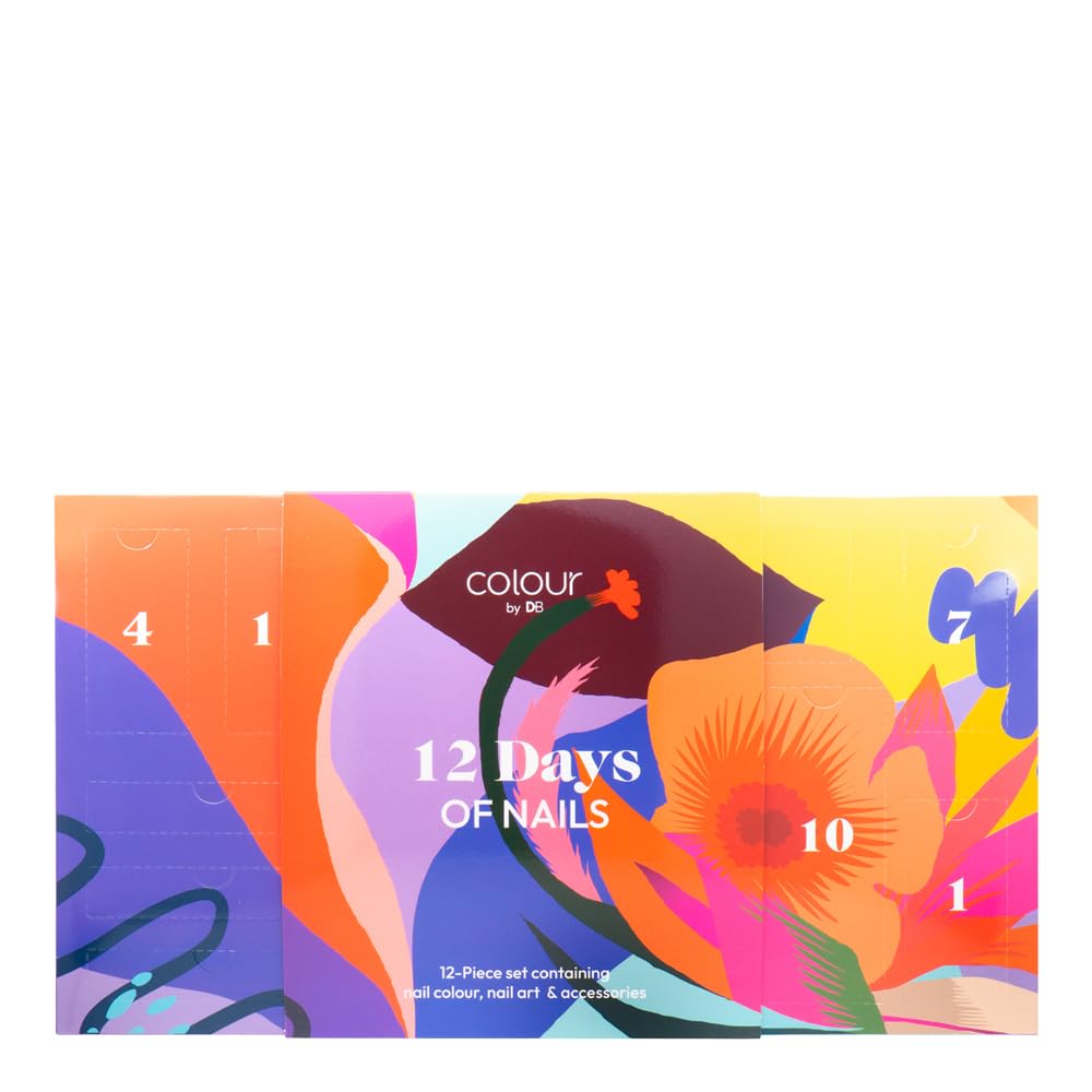 Designer Brands 12 Days Of Nails Advent Calendar Gift Set 12 Piece