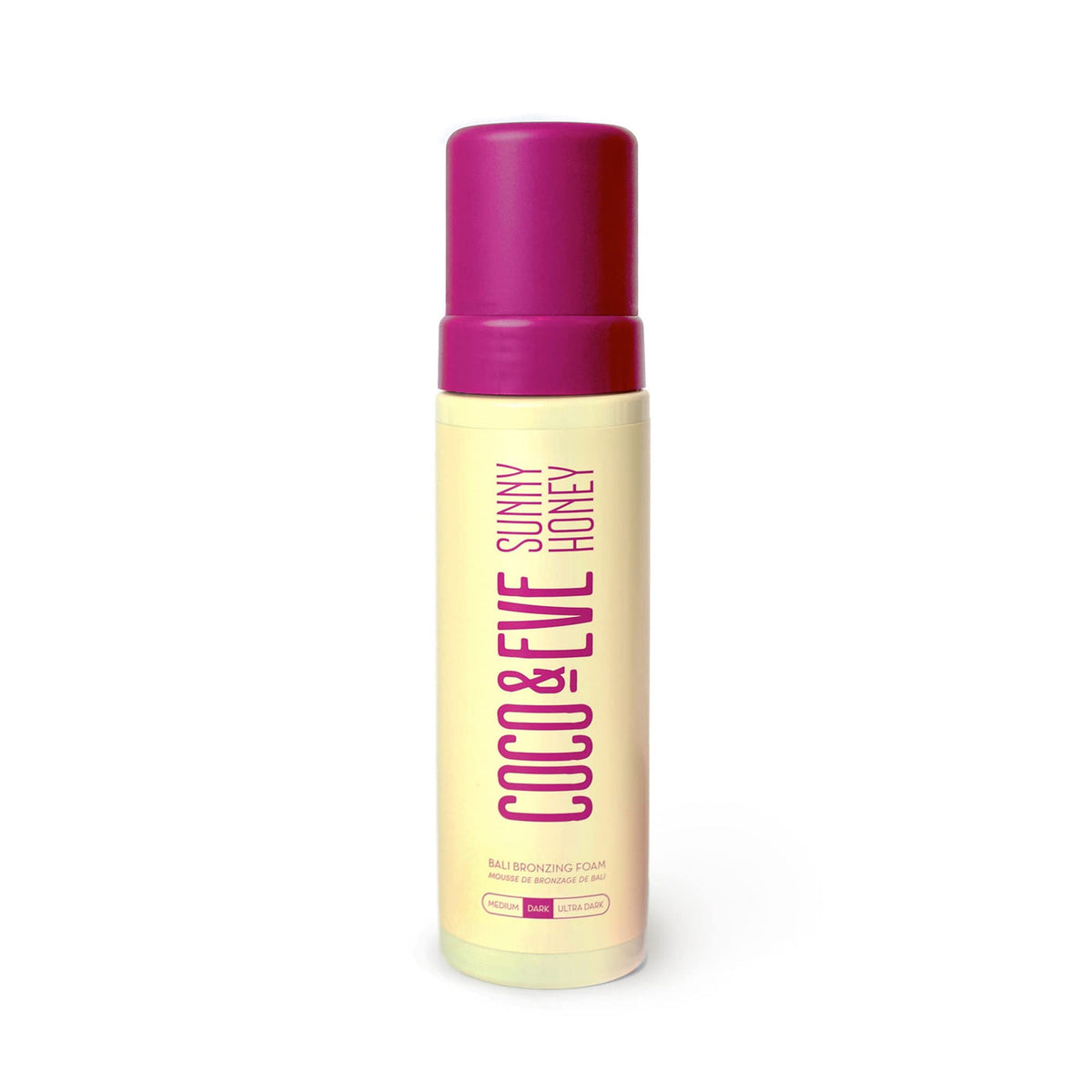 Coco & Eve Sunny Honey Bali Bronzing Self Tanner Foam Dark