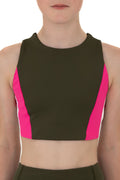 Urban Standard Splice It Up Crop Top For Women