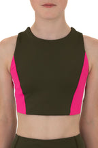 Urban Standard Splice It Up Crop Top For Women
