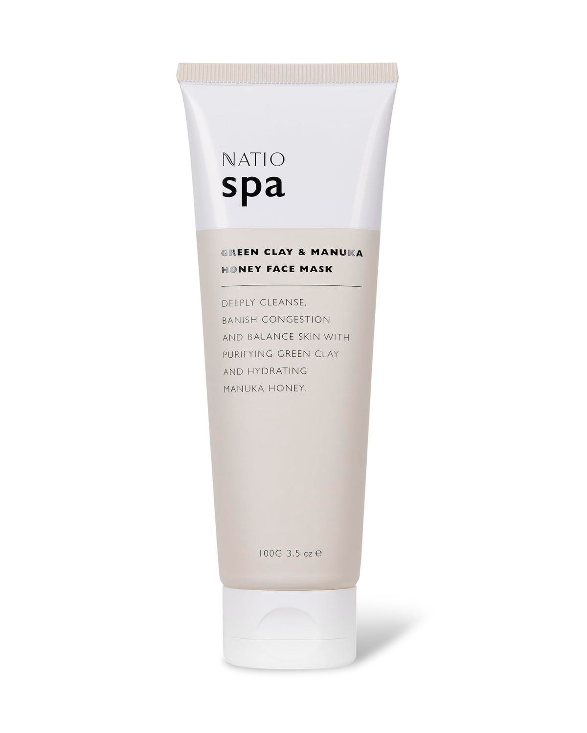Natio Green Clay & Manuka Honey Face Mask
