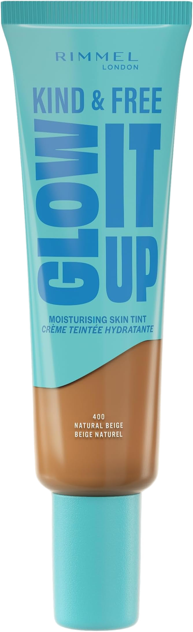 Rimmel Kind & Free Glow It Up Moisturising Skin Tint 400 Natural Beige