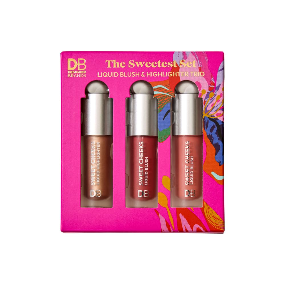 Designer Brands The Sweetest Set Liquid Blush and Highlighter Trio