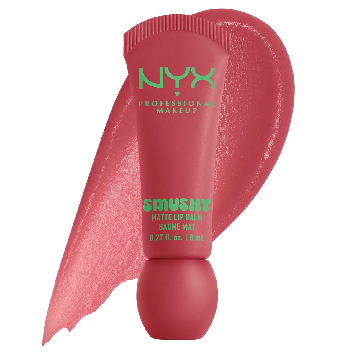 Nyx Smushy Matte Lip Balm Tinted Soft Matte Finish Snuggle Szn 8ML