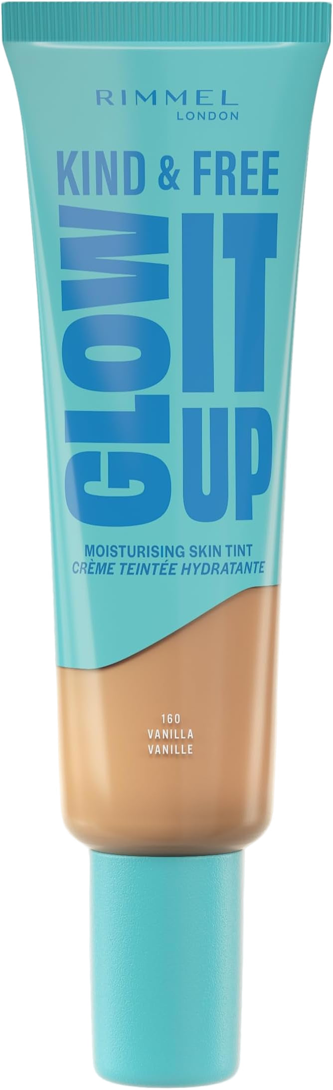 Rimmel Kind & Free Glow It Up Moisturising Skin Tint 160 Vanilla