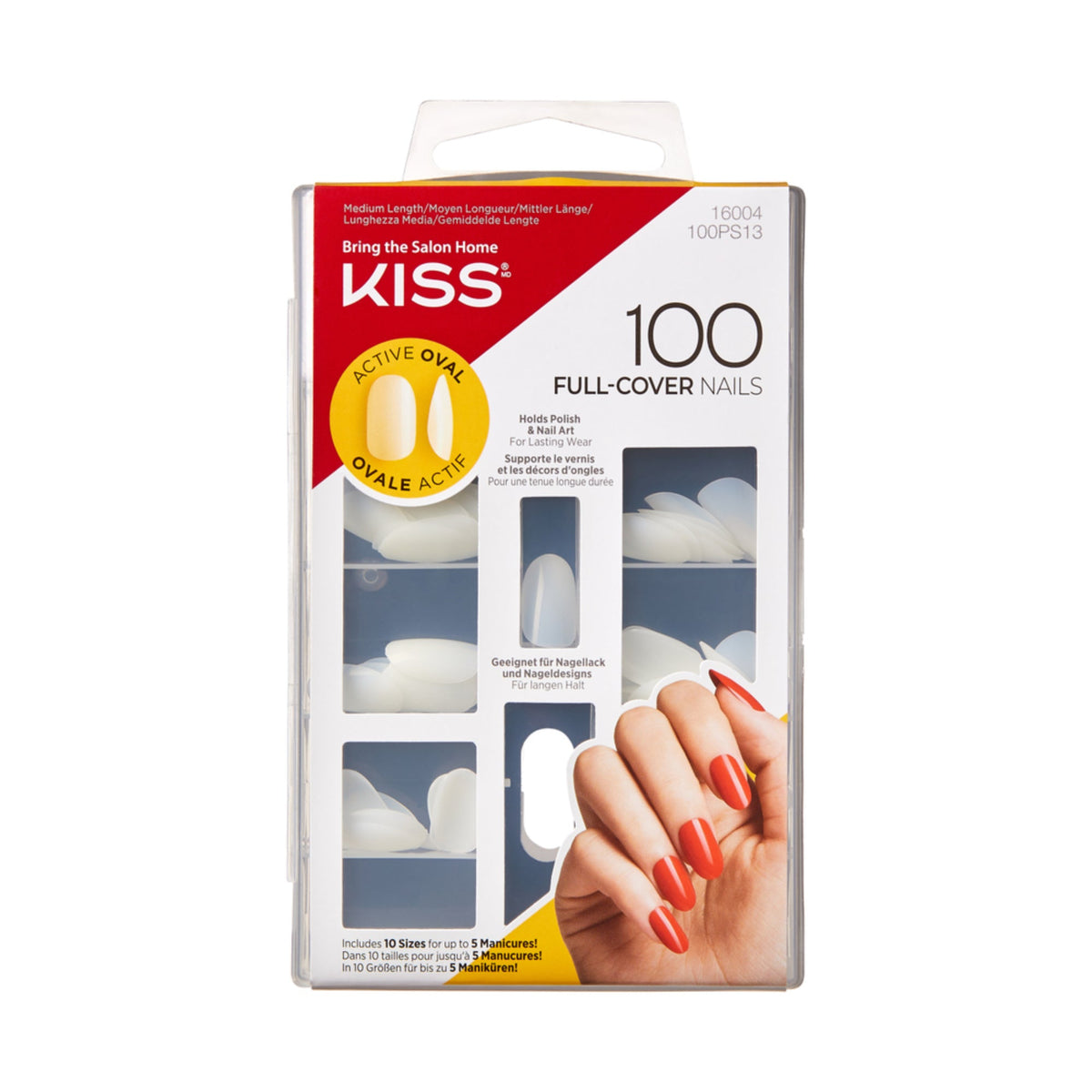 Kiss Nail 100 Act Oval
