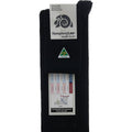 Humphrey Law Extra Wide Wool Blend Health Socks Black
