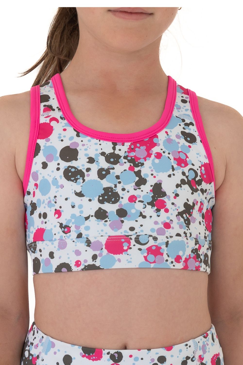 Urban Standard Splatter It Crop Top For Women