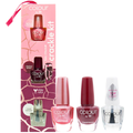 Designer Brands Nail Colour Crackle Kit Cracked Cherry 30ML