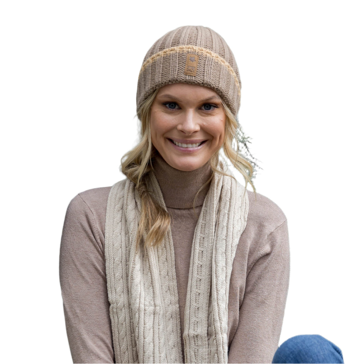 Rigon Autumn Daze Mitchell Beanie Taupe/Camel