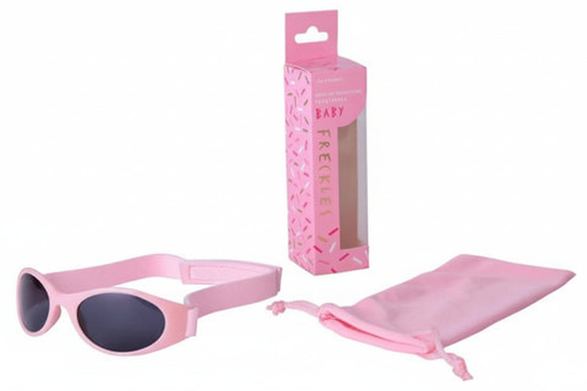 Freckles Baby Sunglasses with Strap for Ages 6 Months+