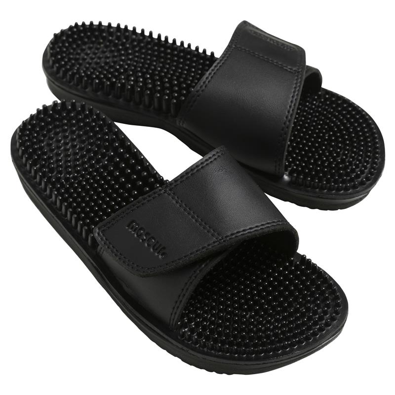 Maseur Invigorating Massage Sandal Black Size 5