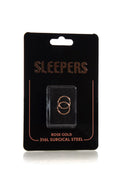 Studex Sleeper 8mm Plain Rose Gold Plated