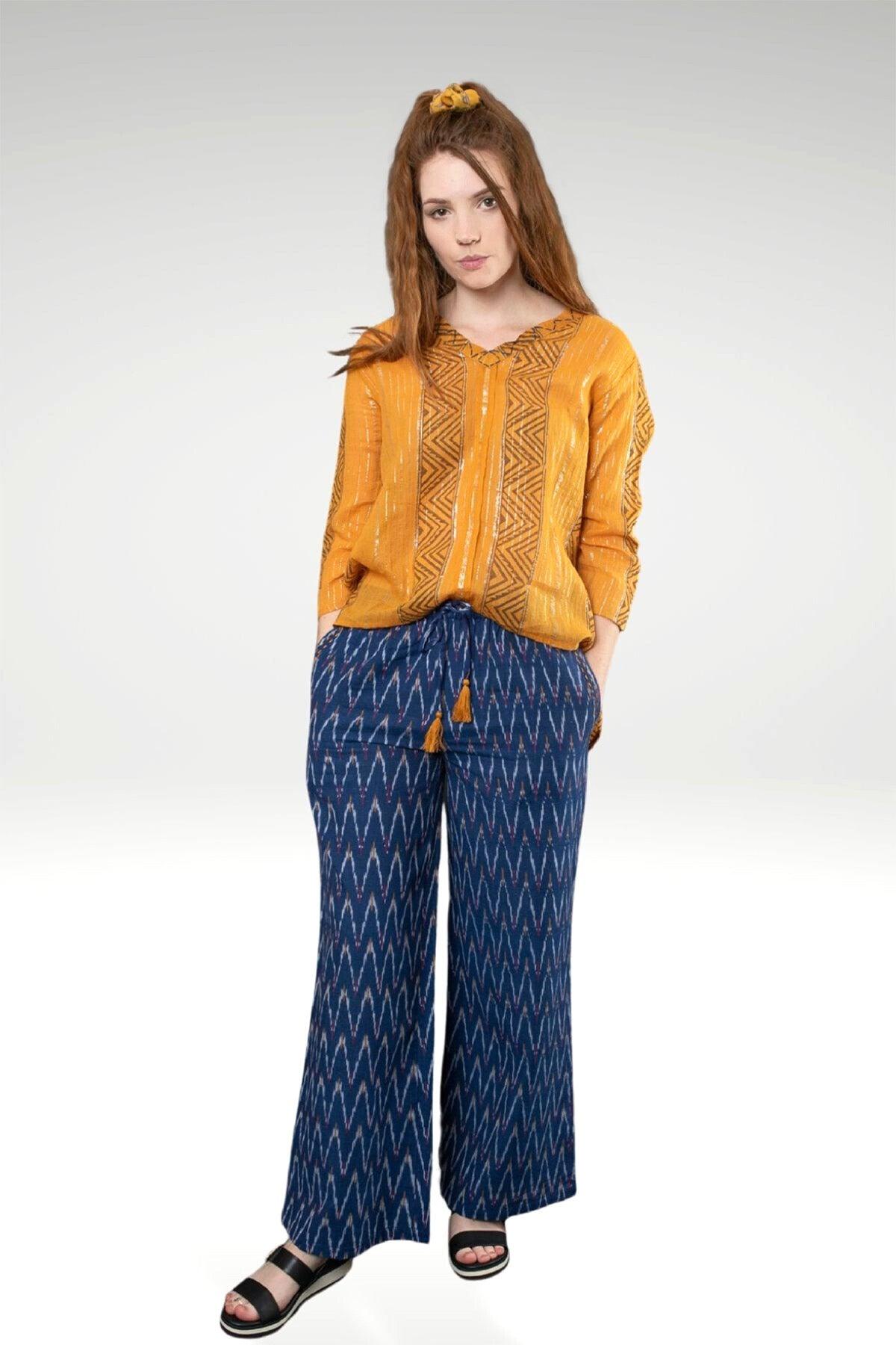 Zoha Online Kia Ikat Pants