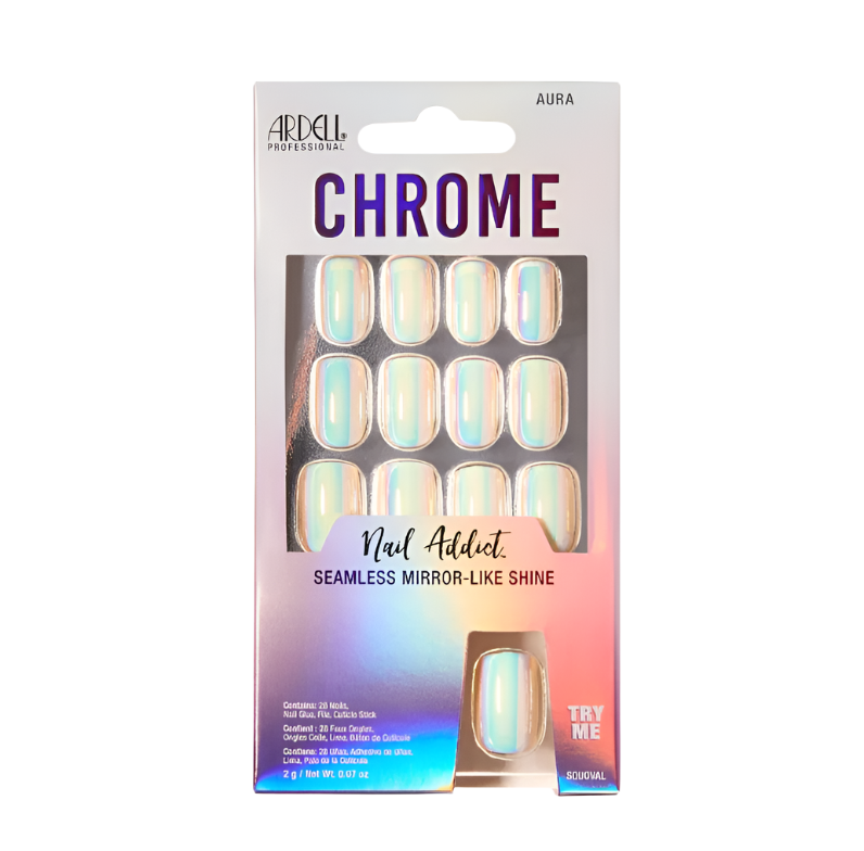 Ardell Nail Addict Chrome Aura