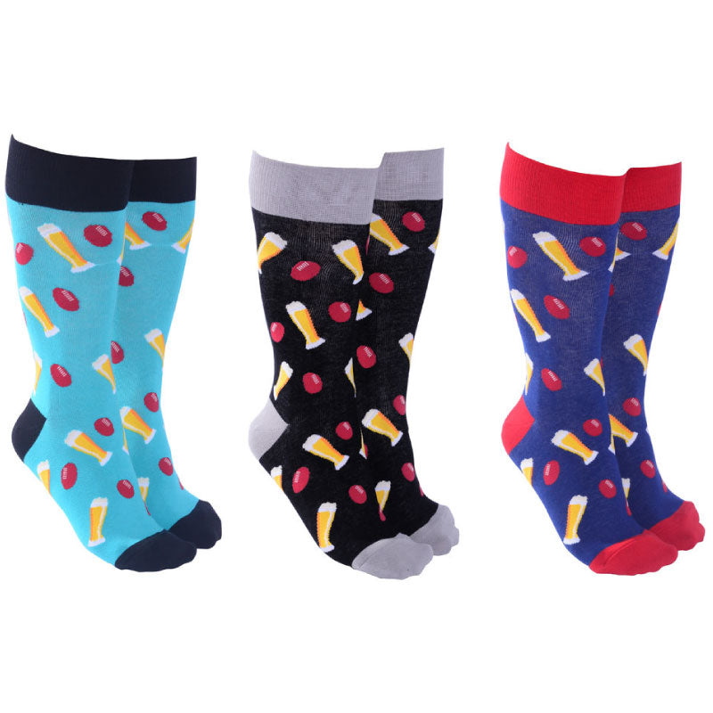 Sock Society Beer & Footy