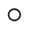 Rossan Ear Hinged Ring Black 10mm