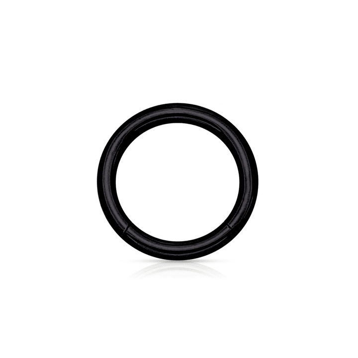 Rossan Ear Hinged Ring Black 10mm