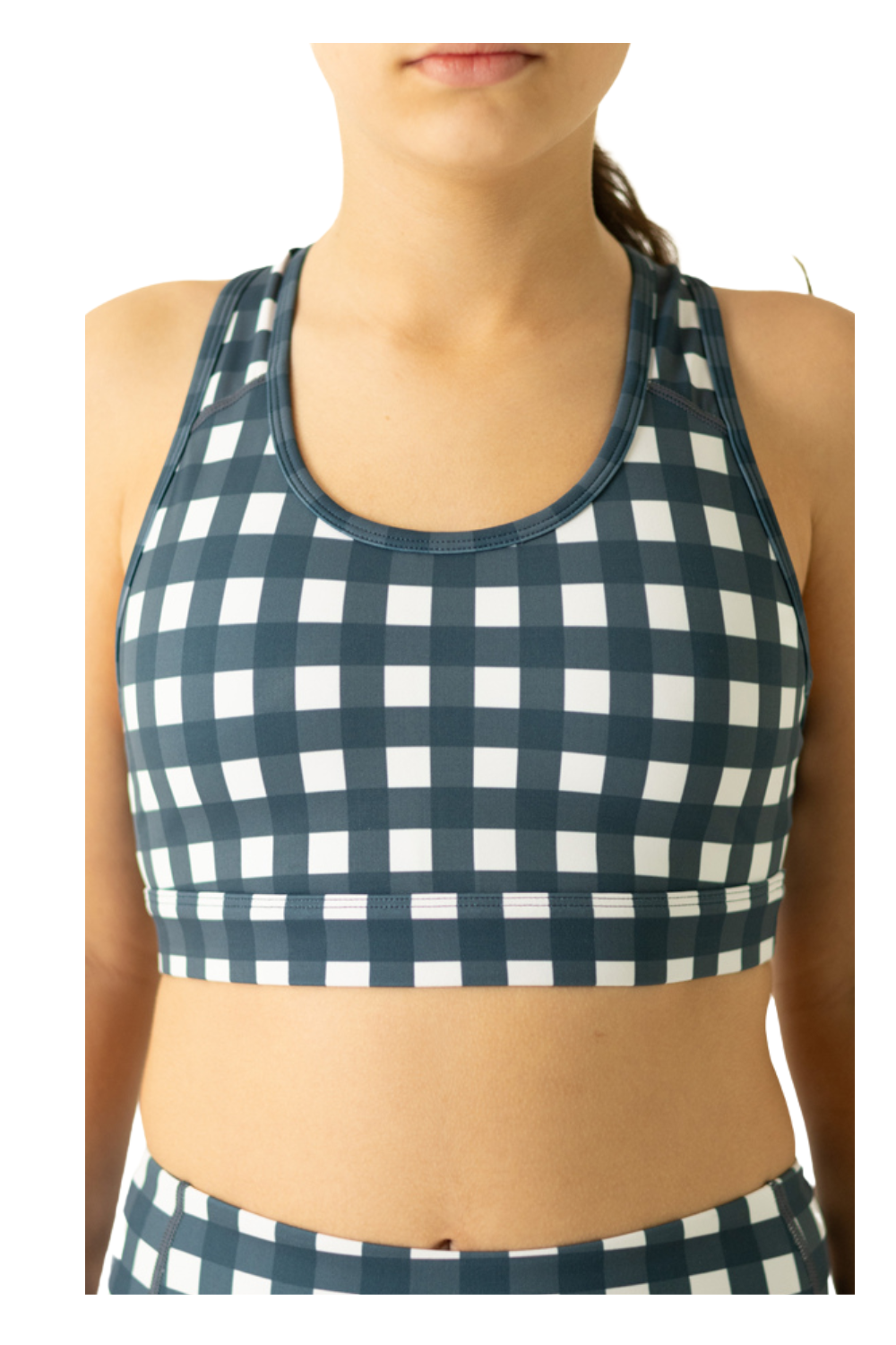 Urban Standard Check Mate Gingham Crop Top for Women