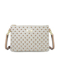 Serenade Leather Dylan Vegan Crossbody Bag CP17 1010 BEI